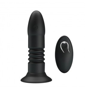 MR PLAY - Thrusting Vibrating Anal Plug (Wireless Remote - Chargeable)